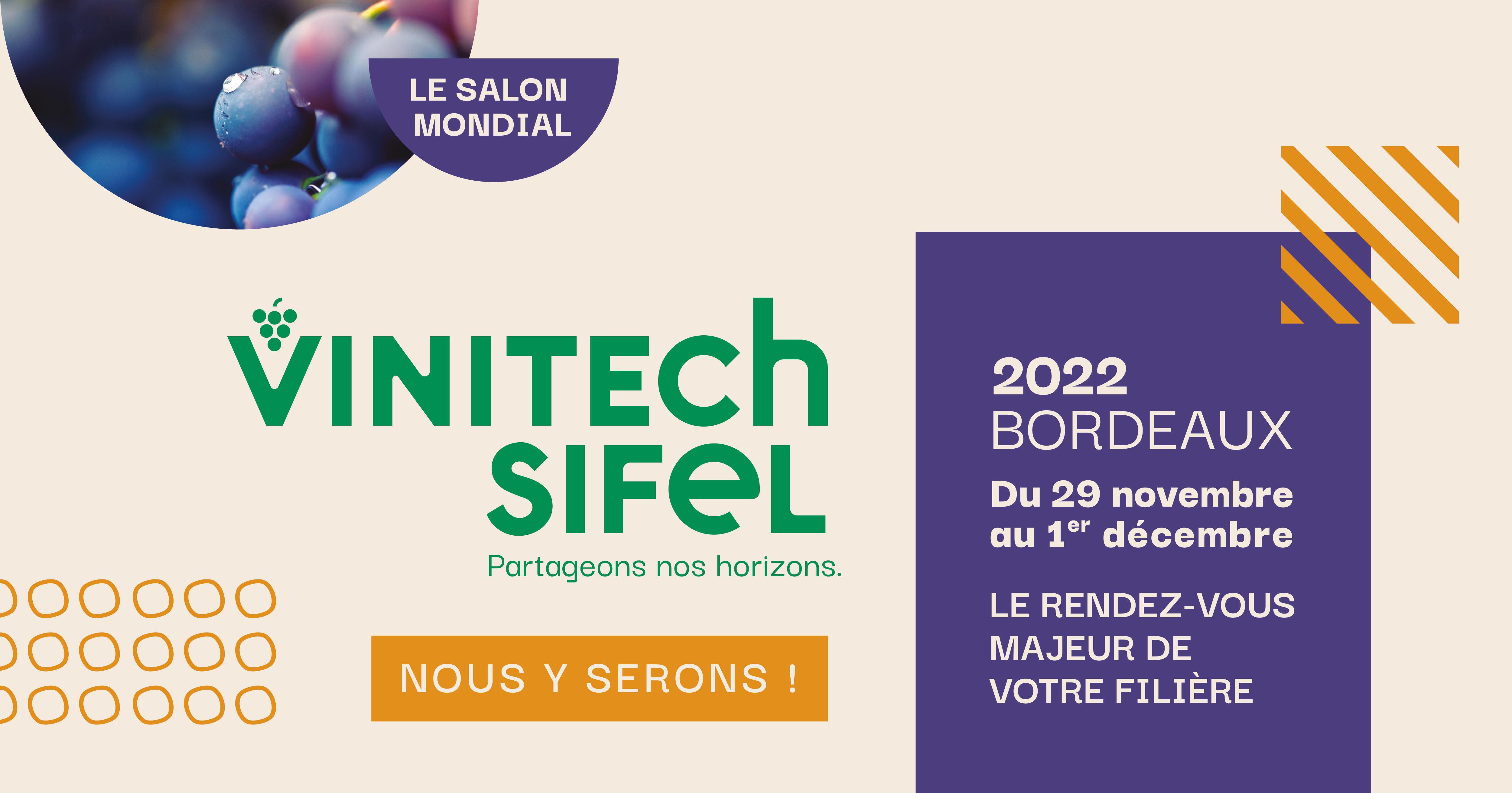 Rendez-vous au Vinitech !